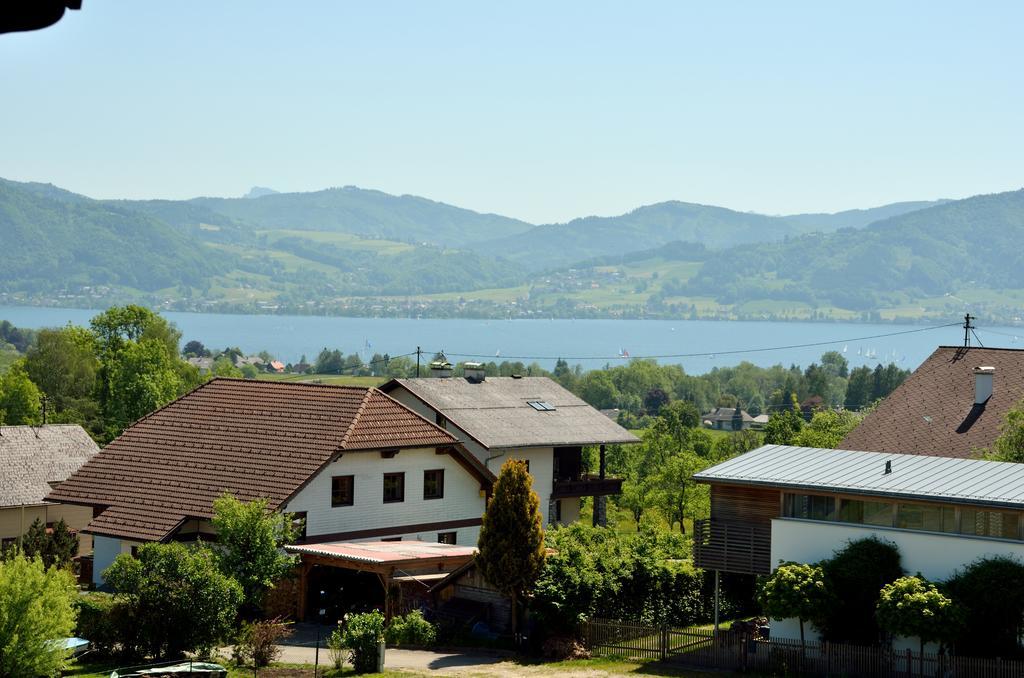 Haus Gruber Hotel Attersee Buitenkant foto