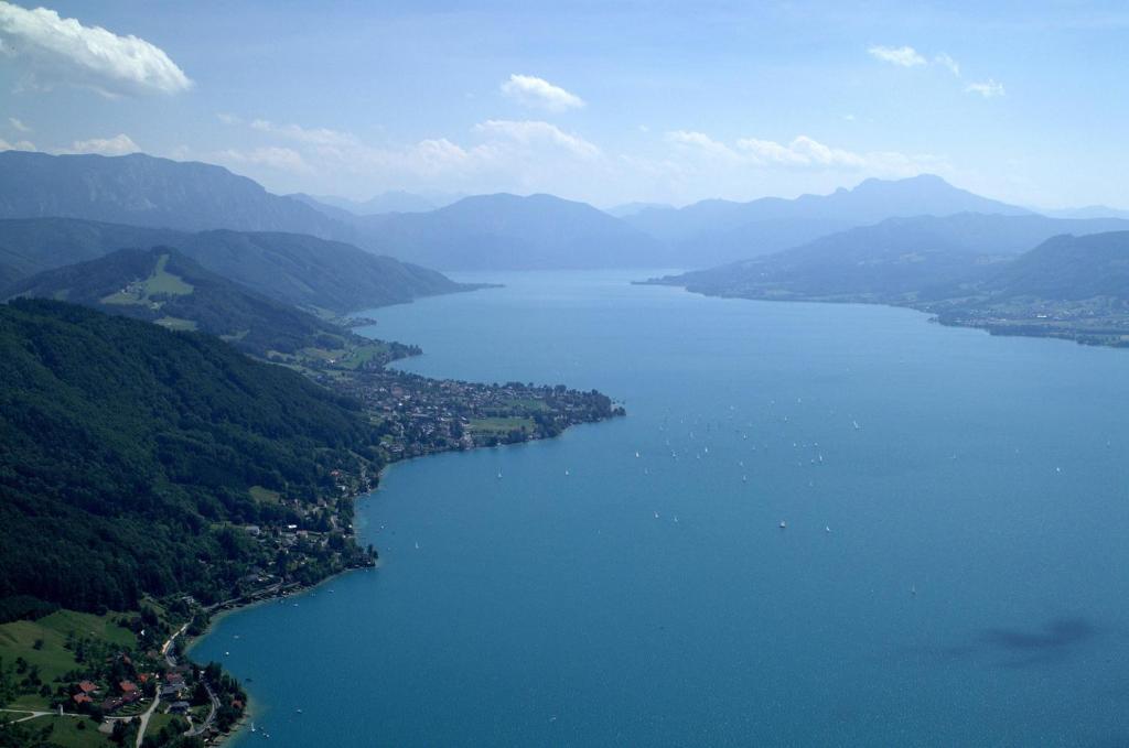 Haus Gruber Hotel Attersee Buitenkant foto