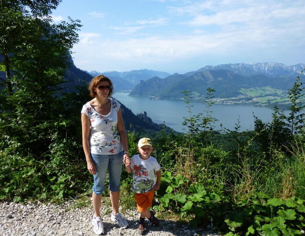 Haus Gruber Hotel Attersee Buitenkant foto