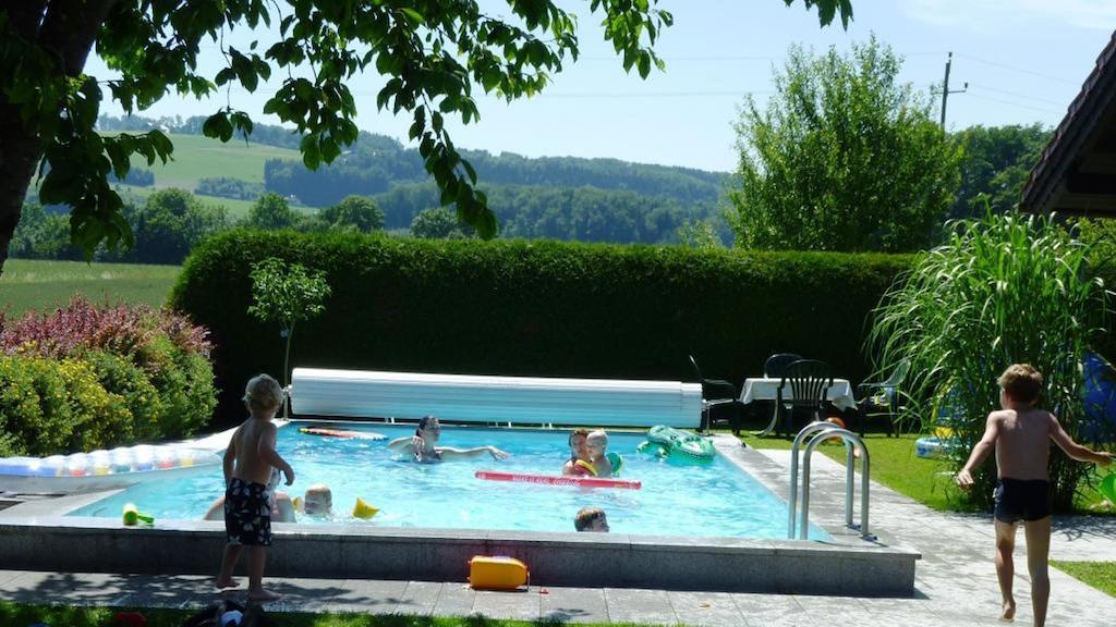 Haus Gruber Hotel Attersee Buitenkant foto