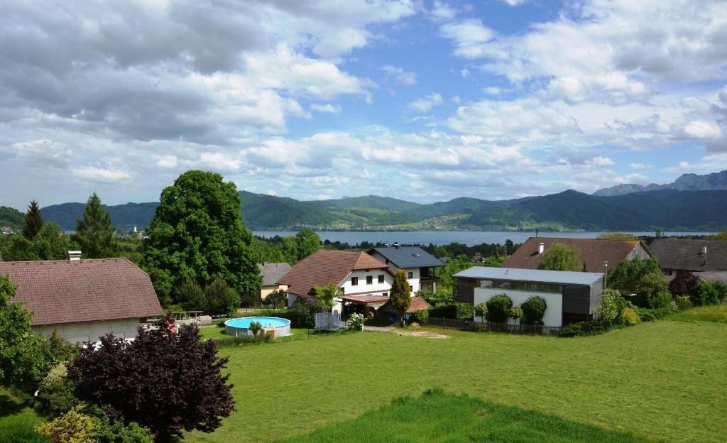 Haus Gruber Hotel Attersee Buitenkant foto